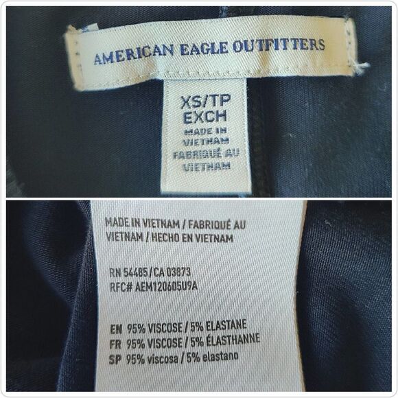 American Eagle Outfitters swing stretch mini dress sz XS - Picture 6 of 6